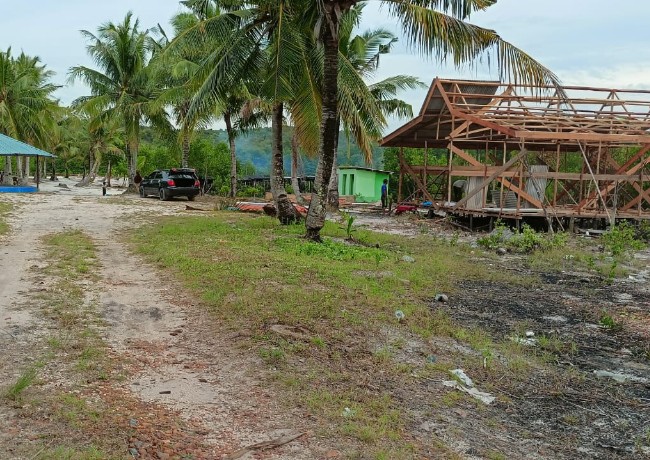 Salah satu fasilitas di Ekowisata Mangrove Presiden Setokok, Kota Batam.